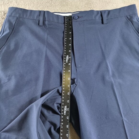 FootJoy Golf Shorts Mens 40 Navy 9" Performance Stretch Flat Front - Picture 4 of 12
